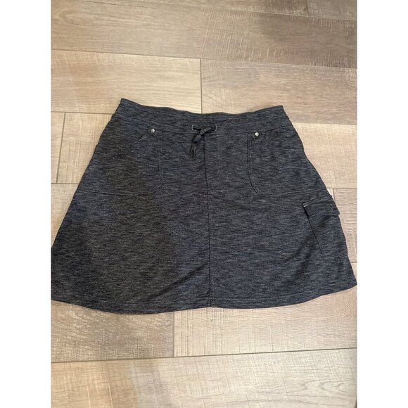 Kühl Womens Stretchy Gray Skort With Built-In Shorts & Pockets Size M - Picture 1 of 7